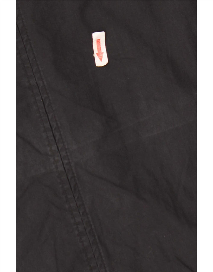 Camicia militare da uomo G-Star grande in cotone nero