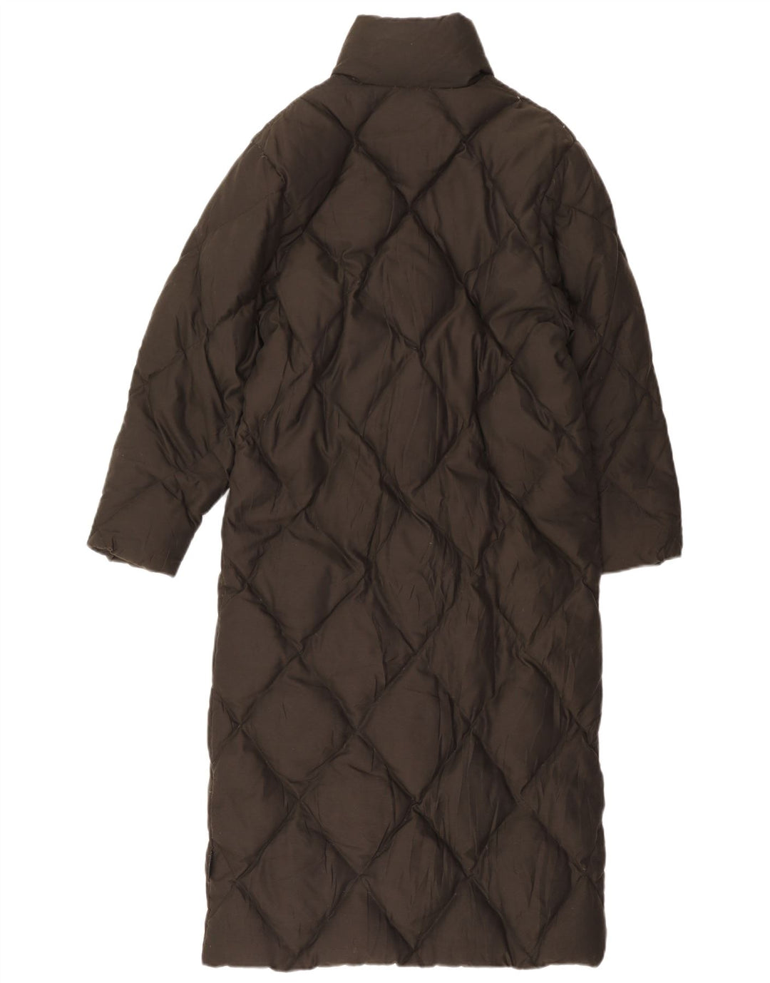 Cappotto imbottito lungo da donna Sergio Tacchini UK 6 XS poliestere verde