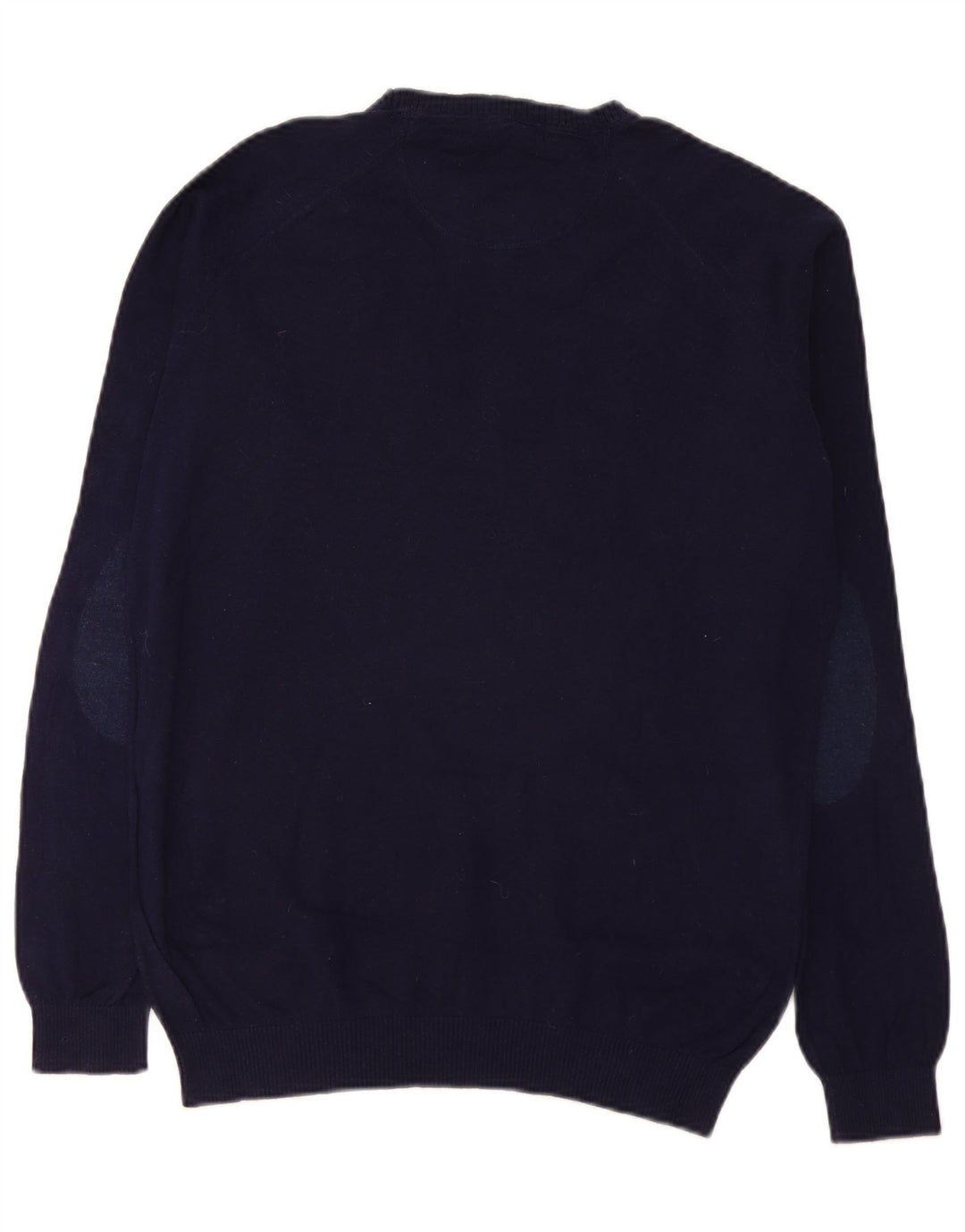 Maglione Zara da uomo con scollo a barca grande blu navy
