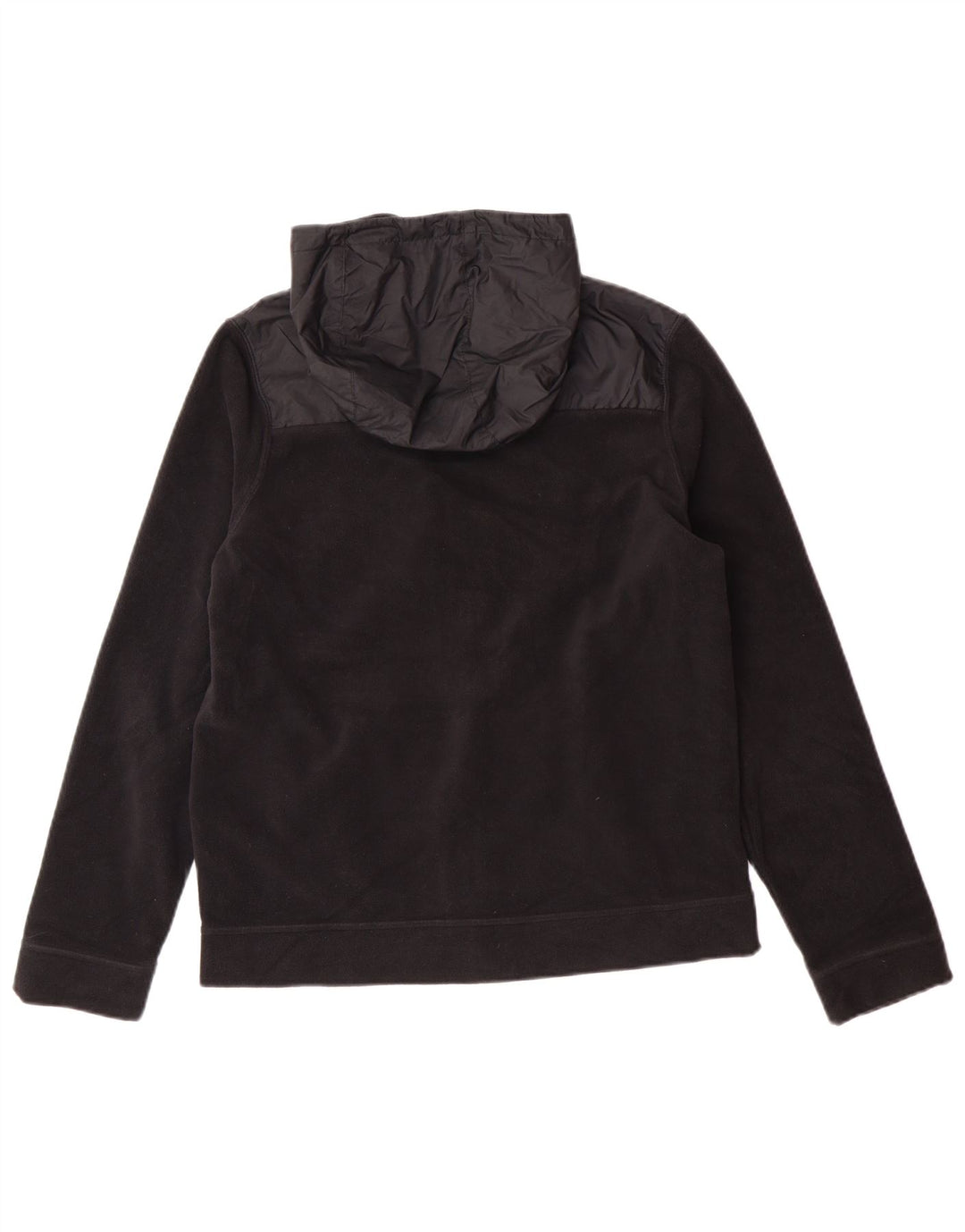 Giacca in pile con cappuccio Nike Bambina 13-14 anni XL Nera Poliestere Sport