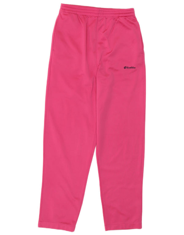 Pantaloni da tuta da uomo Lotto UK 36/38 Small Poliestere rosa