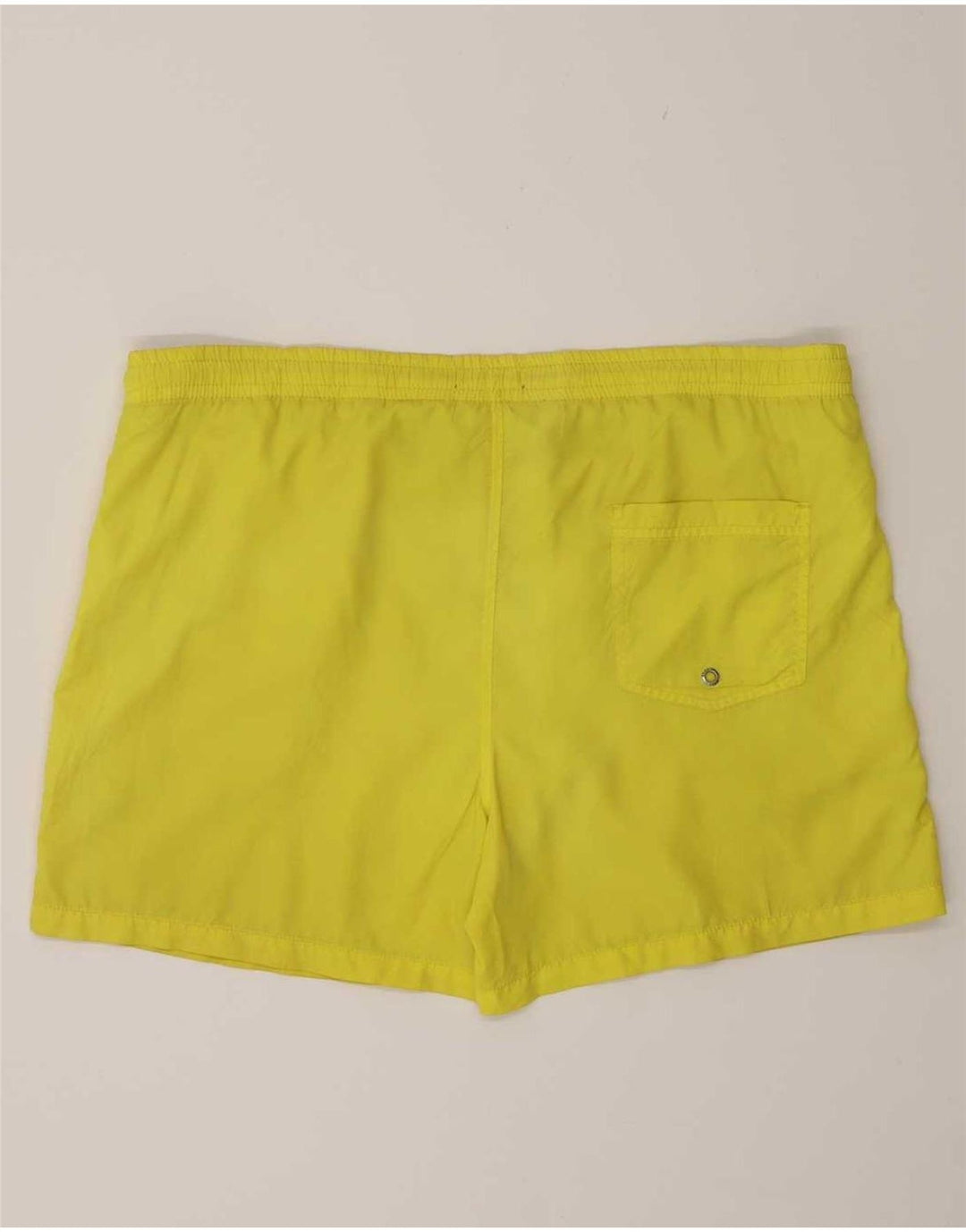 Pantaloncini da bagno da uomo Zara grandi gialli in poliestere