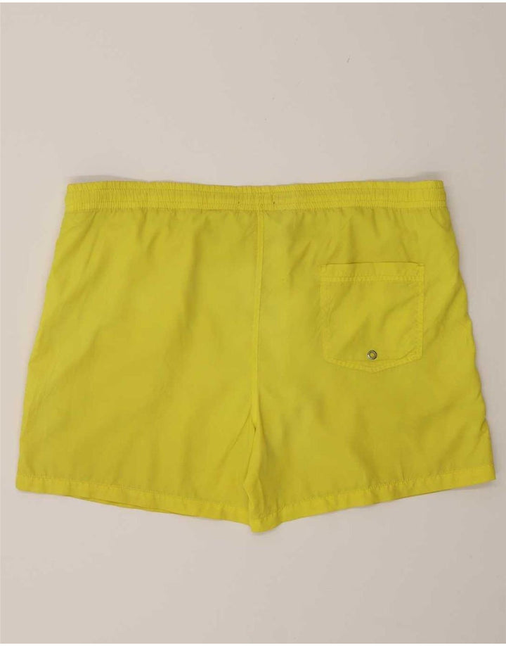 Pantaloncini da bagno da uomo Zara grandi gialli in poliestere