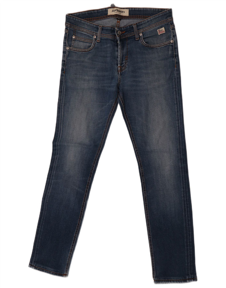 Jeans slim da donna Roy Rogers W32 L30 Blu