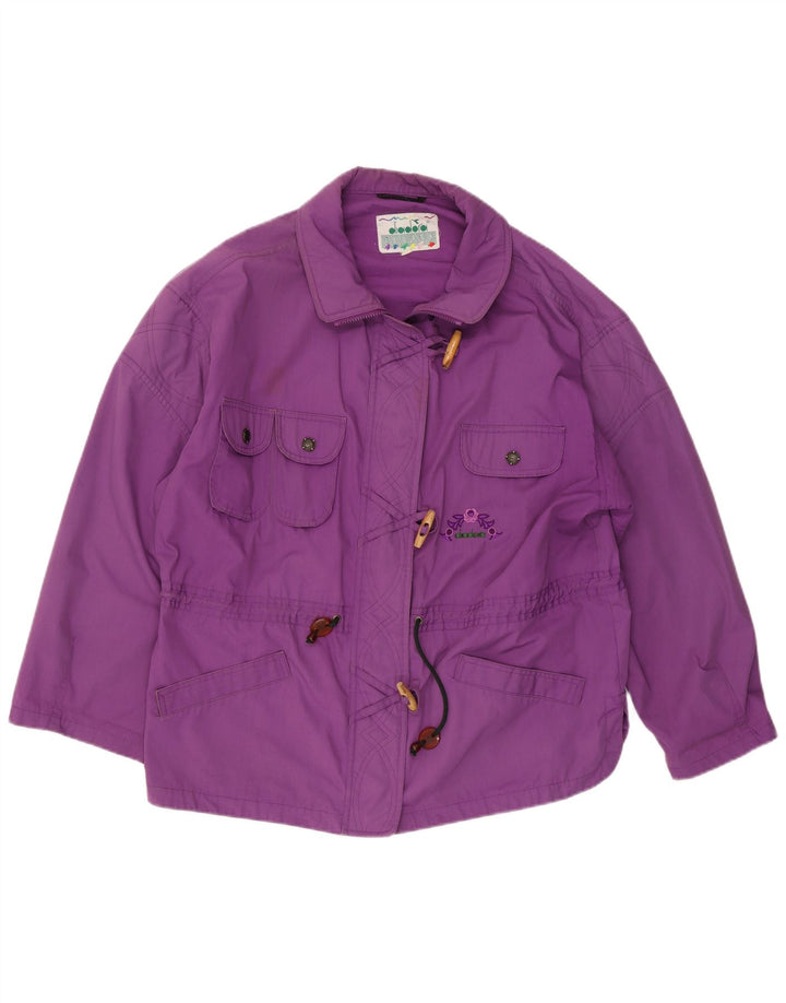 Giacca utility oversize da donna Diadora UK 16 Large Viola