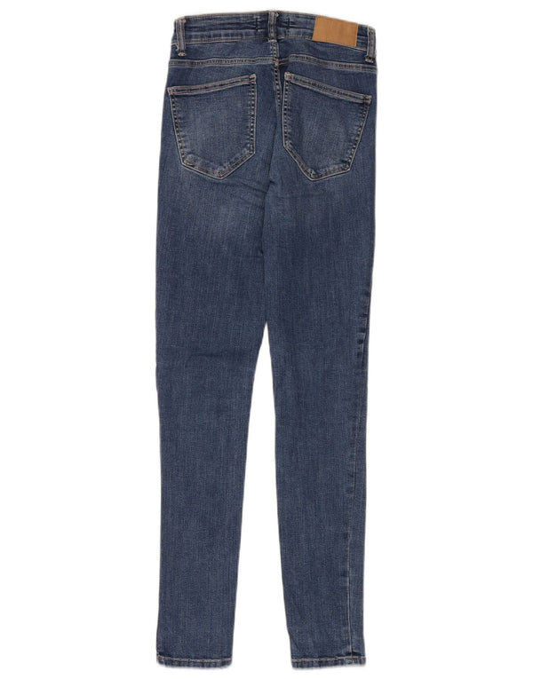 Jeans skinny da donna Zara EU 34 2XS W26 L29 Cotone blu