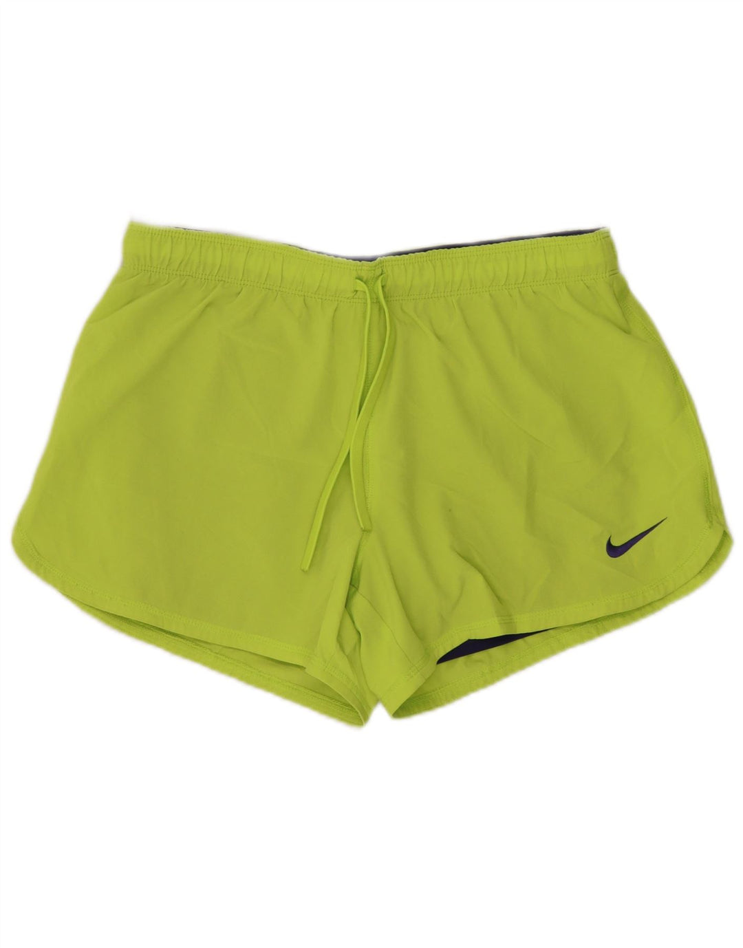 Pantaloncini sportivi NIKE Dri Fit da donna UK 10 piccoli verdi in poliestere
