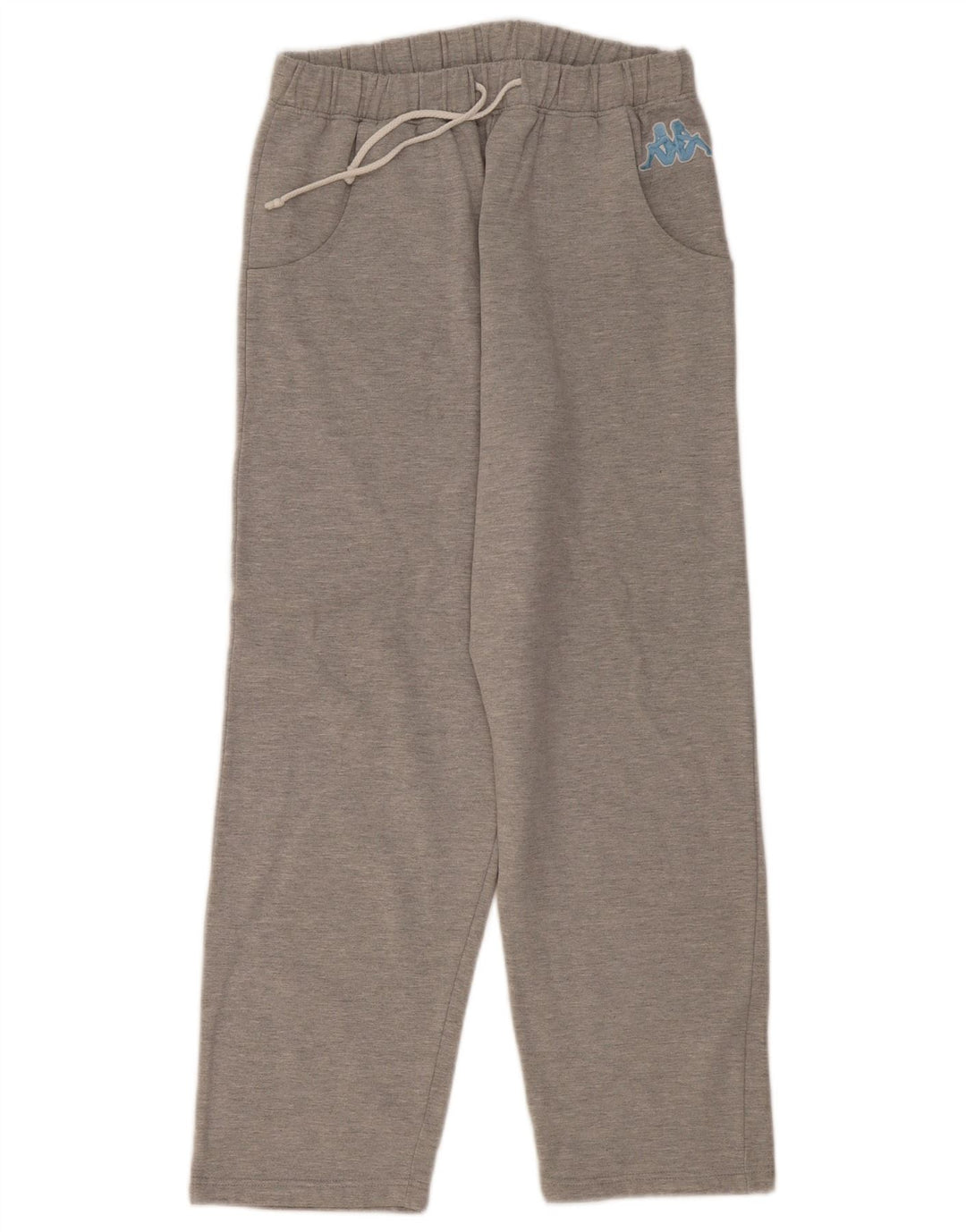 Pantaloni da tuta da uomo Kappa Large in cotone mélange grigio