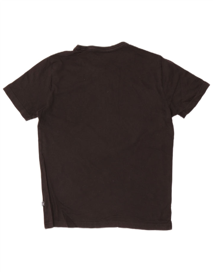 T-shirt da uomo Puma Top Small in cotone nero