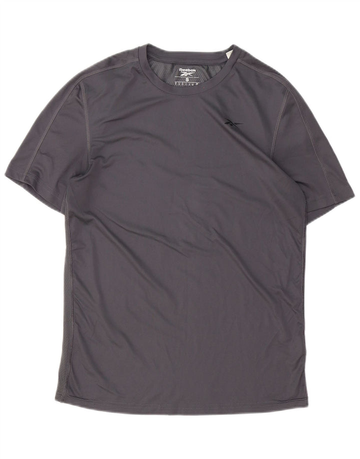 T-shirt Reebok da uomo Top piccola grigia