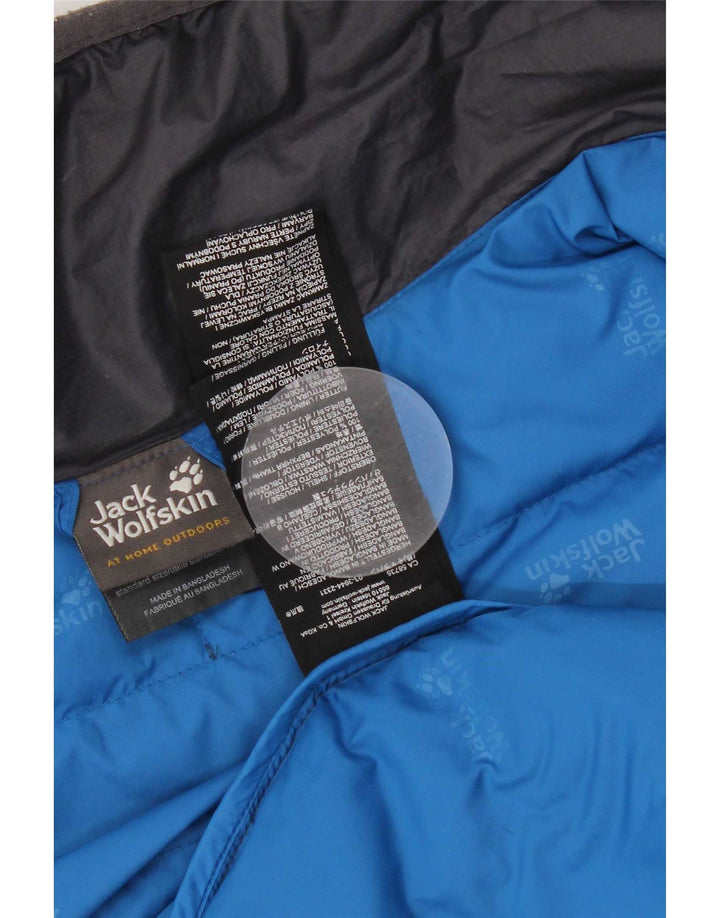 Giacca imbottita da uomo Jack Wolfskin UK 38 Poliestere grigio medio