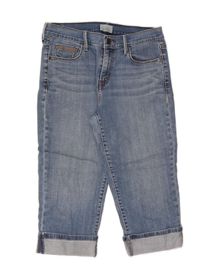 LEVI'S Womens 515 High Rise Capri Jeans US 6 Medium W30 L19 Blue Cotton Vintage Levi's and Second-Hand Levi's from Messina Hembry 