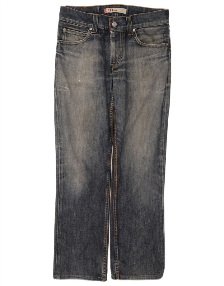 Jeans Levi's 511 Slim da donna W32 L28 in cotone blu navy