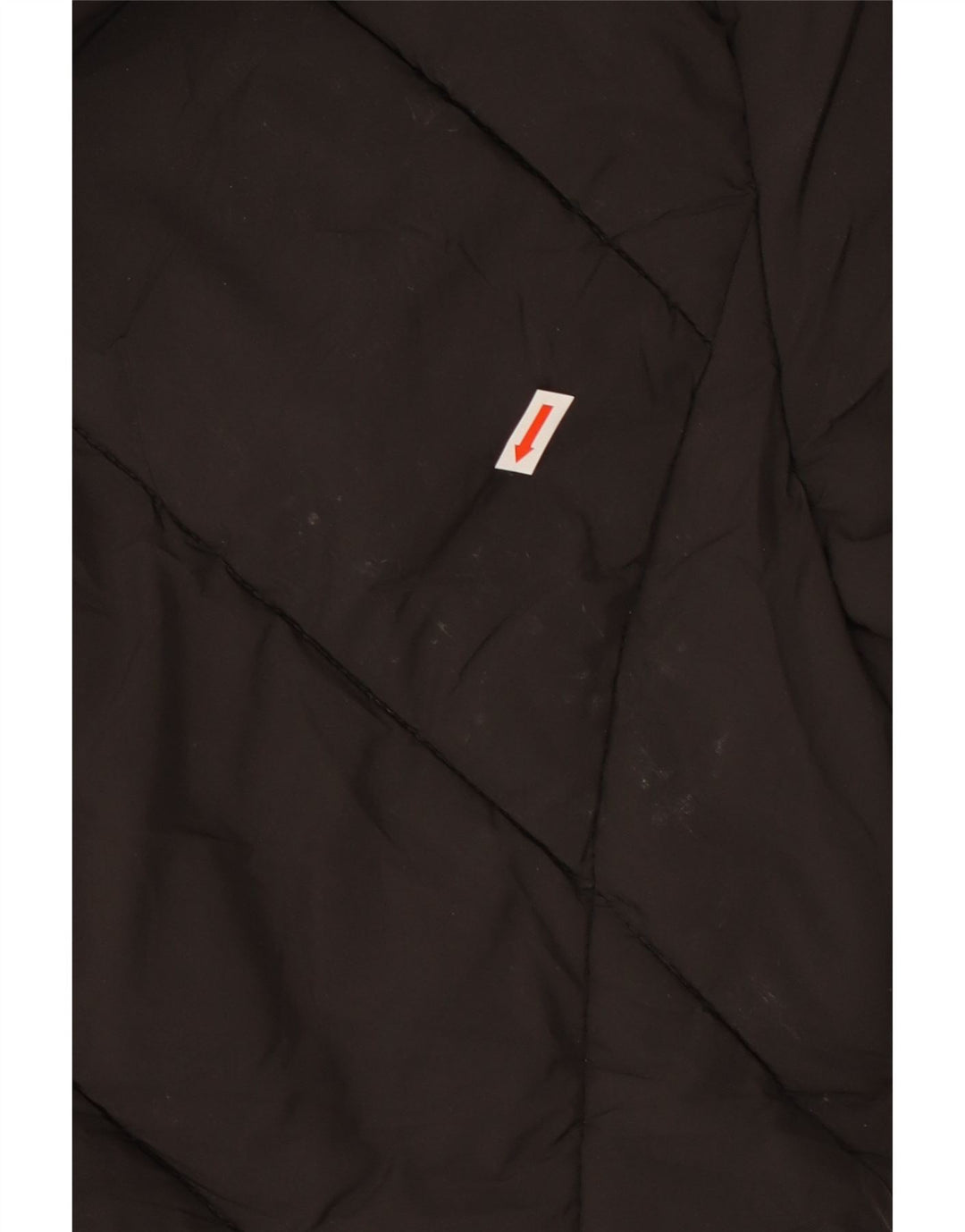 Topshop Giacca imbottita oversize con cappuccio da donna Petite UK 8 piccola nera
