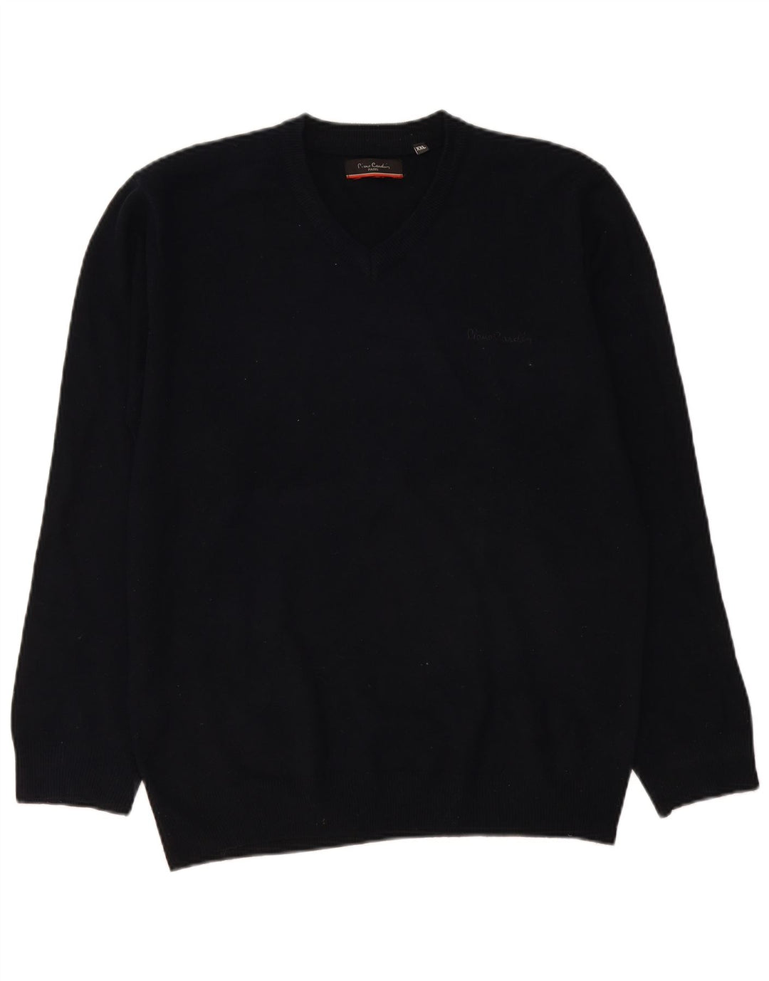 Maglione maglione da uomo con scollo a V Pierre Cardin 2XL Blu navy