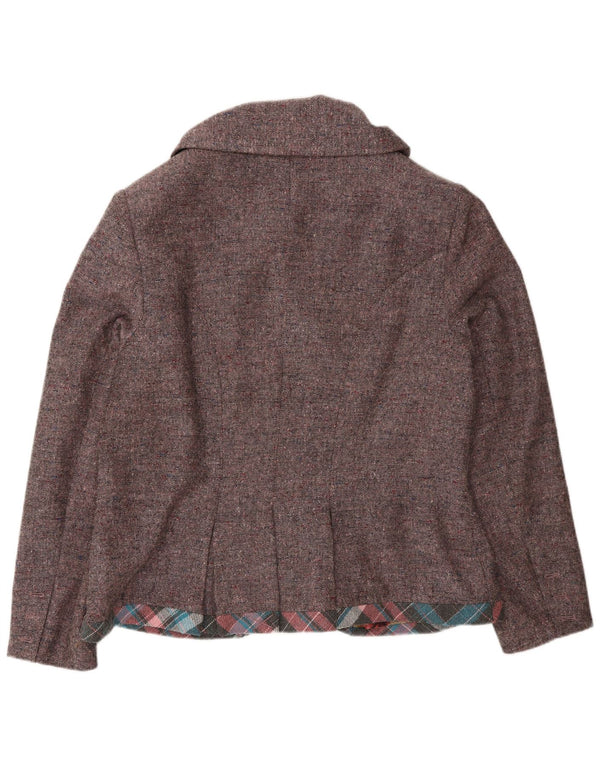 Giacca blazer a 5 bottoni da donna Joe Browns UK 18 XL poliestere grigio