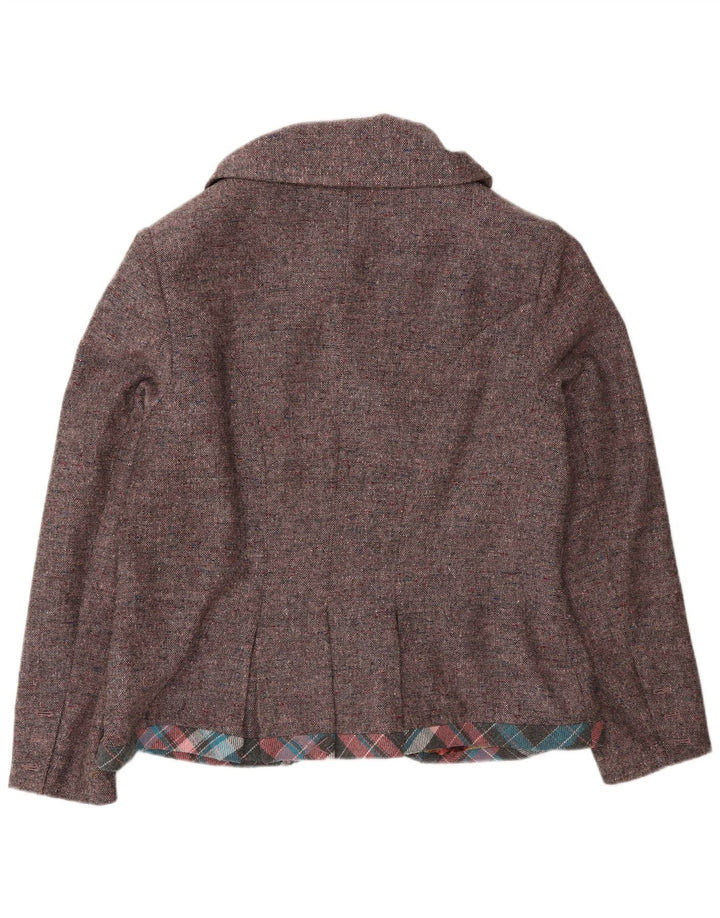 Giacca blazer a 5 bottoni da donna Joe Browns UK 18 XL poliestere grigio