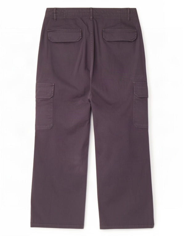 Pantaloni cargo dritti da uomo Zara EU 44 XL W34 L26 Cotone grigio