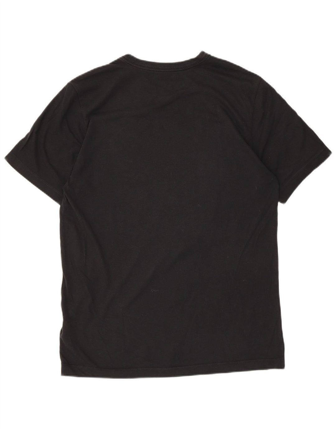 T-shirt grafica Nike Dri Fit da uomo in cotone medio nero