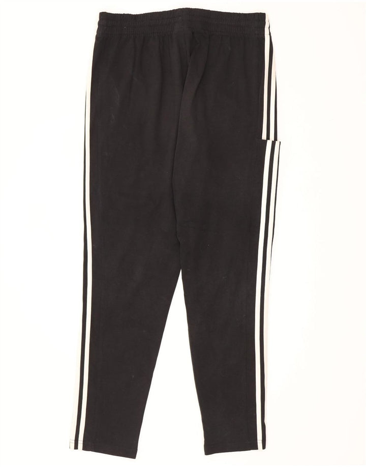 Pantaloni da tuta da uomo Adidas Large in cotone nero