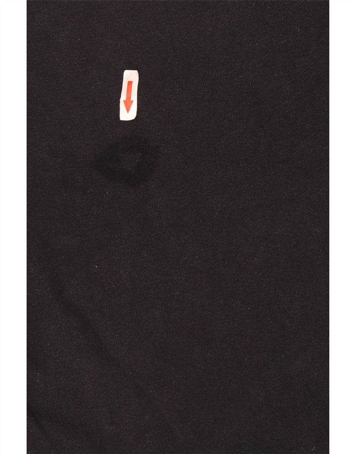 Felpa da uomo Champion Maglione grande in cotone nero