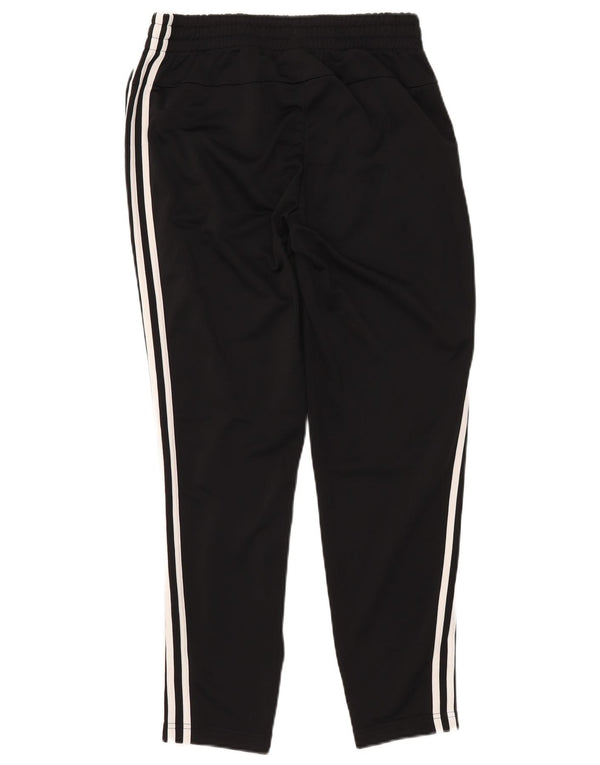 Pantaloni da tuta da donna Adidas UK 12/14 Medium Nero Poliestere Sport