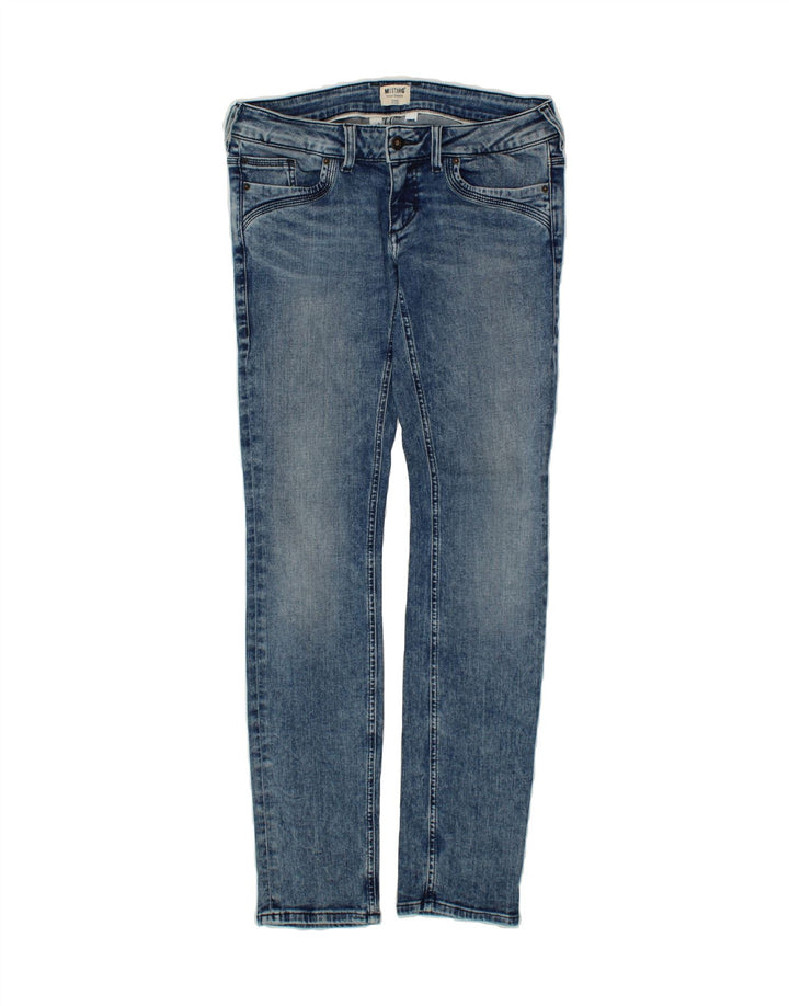 MUSTANG Womens Skinny Jeans W28 L32 Blue Cotton Vintage Mustang and Second-Hand Mustang from Messina Hembry 