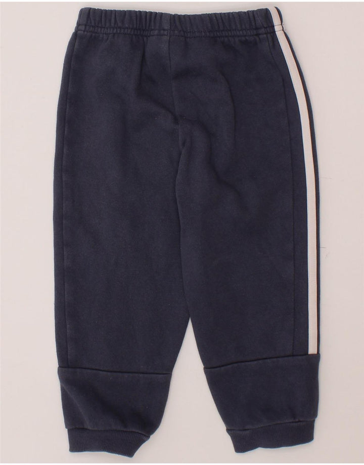 Tuta intera ADIDAS per neonato con grafica 12-18 mesi blu navy color block