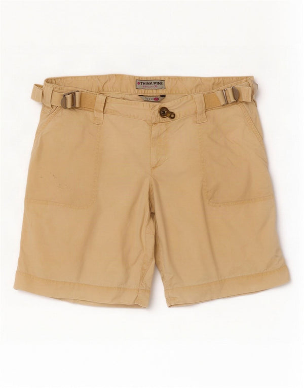 Pantaloncini cargo da donna Think Pink IT 48 XL W36 Beige