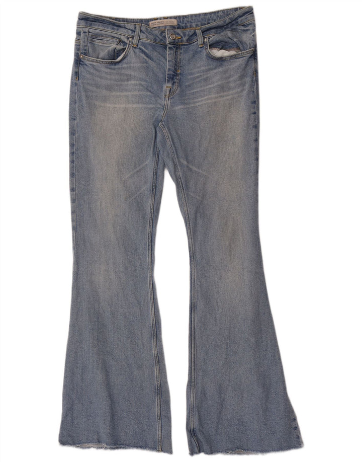 Jeans svasati da donna Zara EU 42 Large W32 L34 Blu