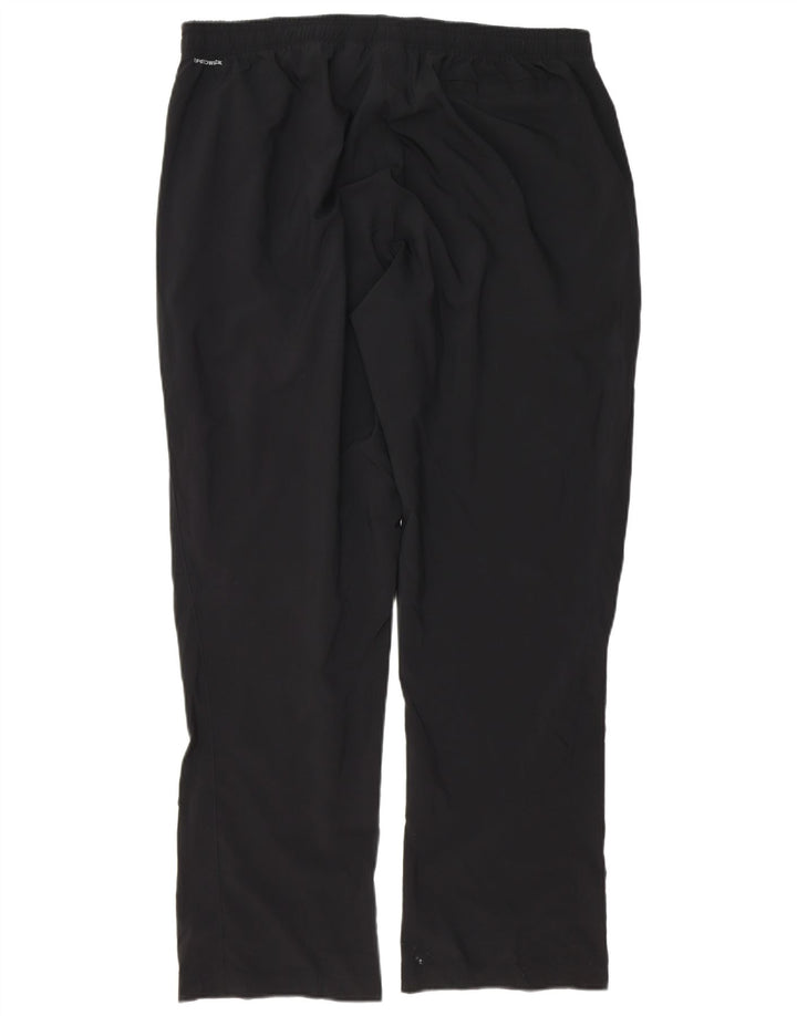 REEBOK Mens Tracksuit Trousers XL Black Polyester