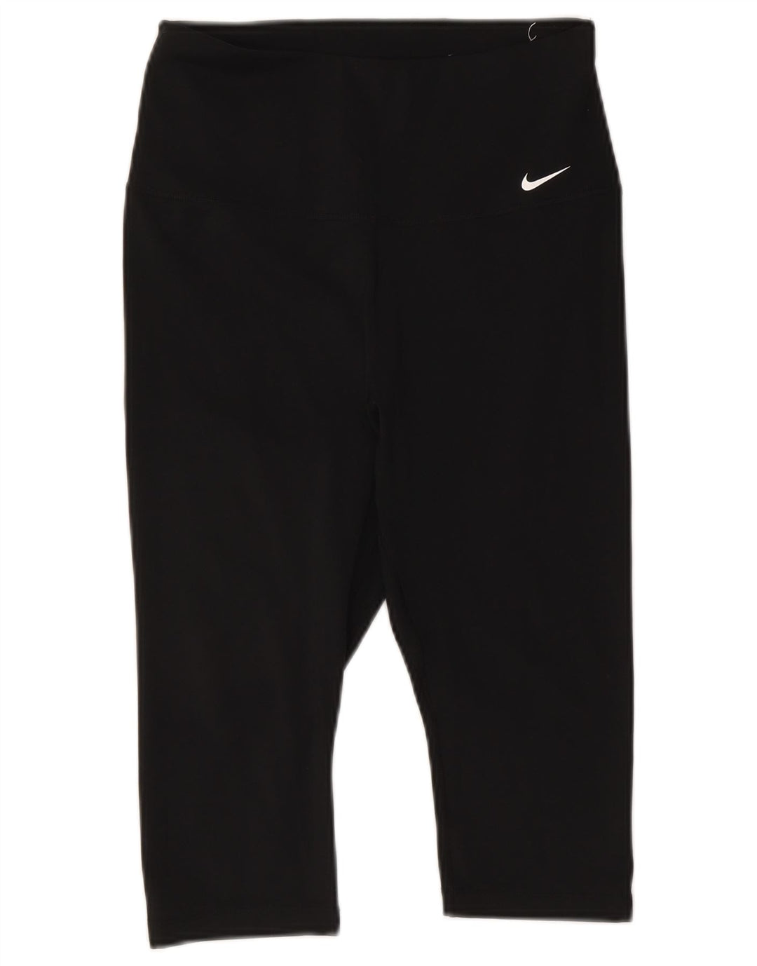 Leggings Nike Dri Fit Capri da donna UK 12 medio nero poliestere