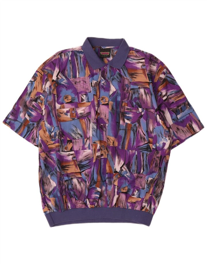 Camicia pullover da uomo WESTBURY IT 52/54 Patchwork grande multicolore