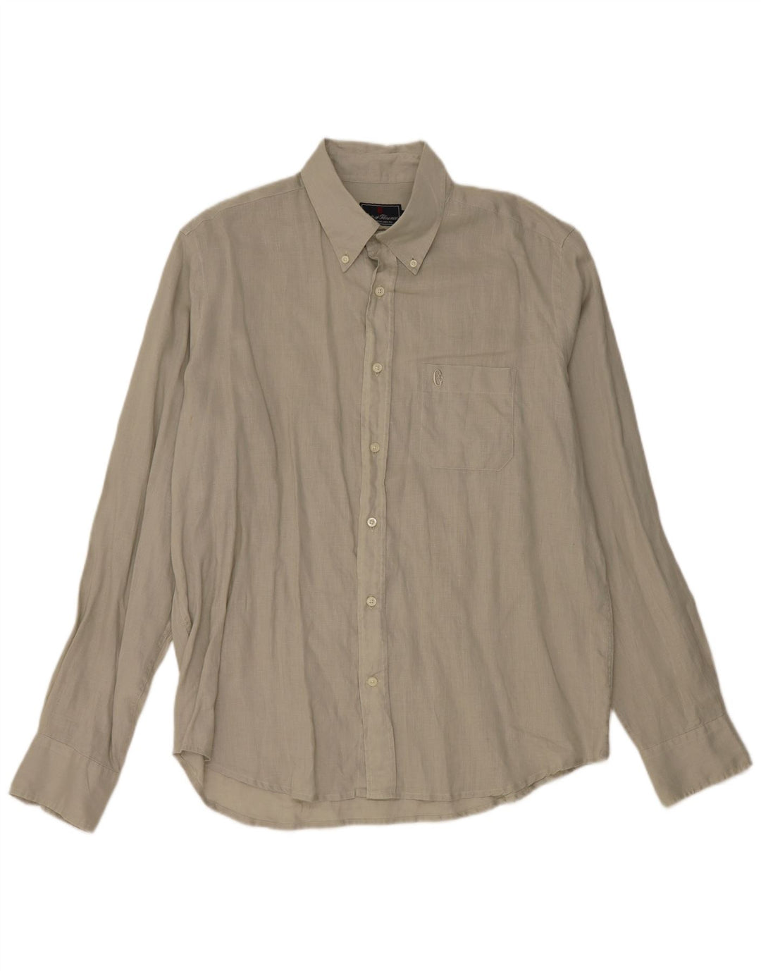 Camicia da uomo Conte of Florence 2XL Lino grigio