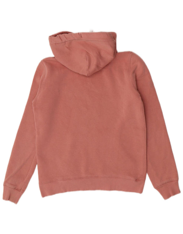 Maglione con cappuccio da donna Jack Wills UK 10 piccolo cotone rosa