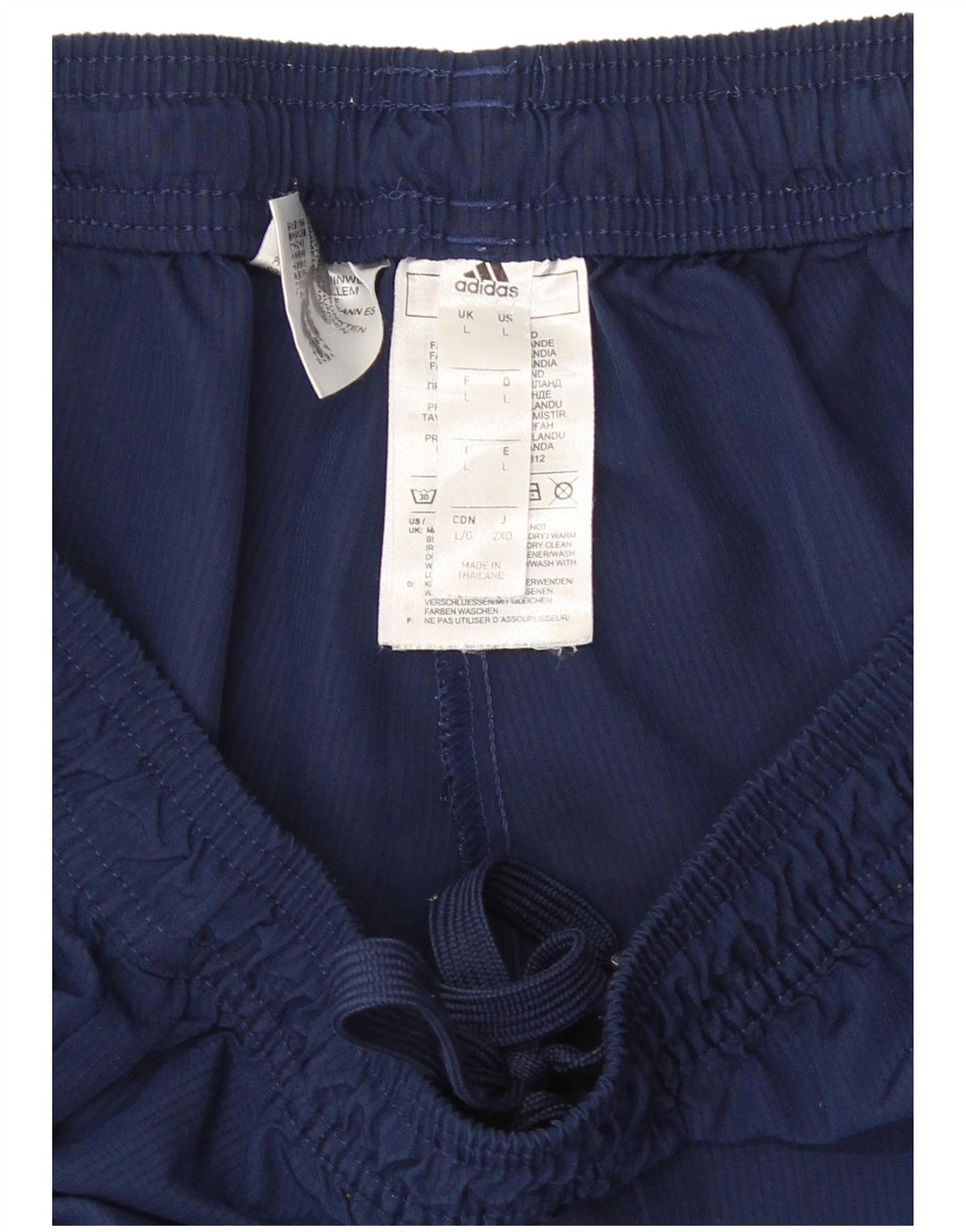 Pantaloni da tuta da uomo Adidas Aeroready Joggers Large in poliestere blu navy