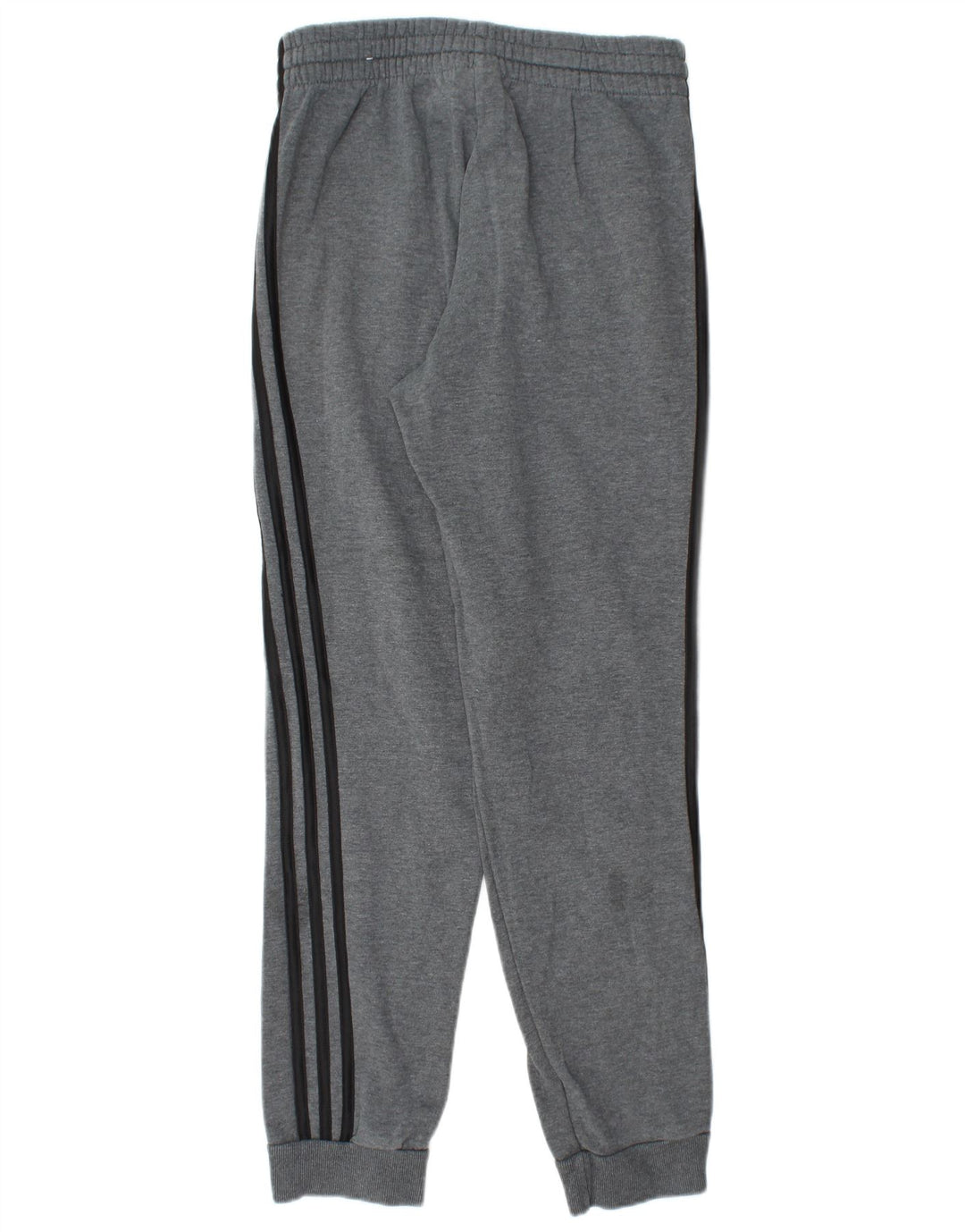 ADIDAS Mens Tracksuit Trousers Joggers Small  Grey Cotton