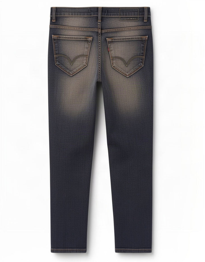 Levi's Donna 519 Jeans slim effetto consumato W28 L28 Blu