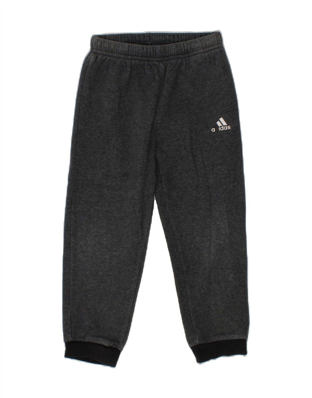 ADIDAS Boys Tracksuit Trousers Joggers 3-4 Years Grey Vintage Adidas and Second-Hand Adidas from Messina Hembry 