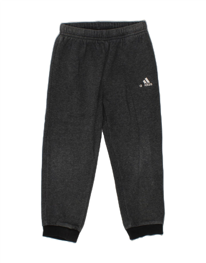 ADIDAS Boys Tracksuit Trousers Joggers 3-4 Years Grey Vintage Adidas and Second-Hand Adidas from Messina Hembry 