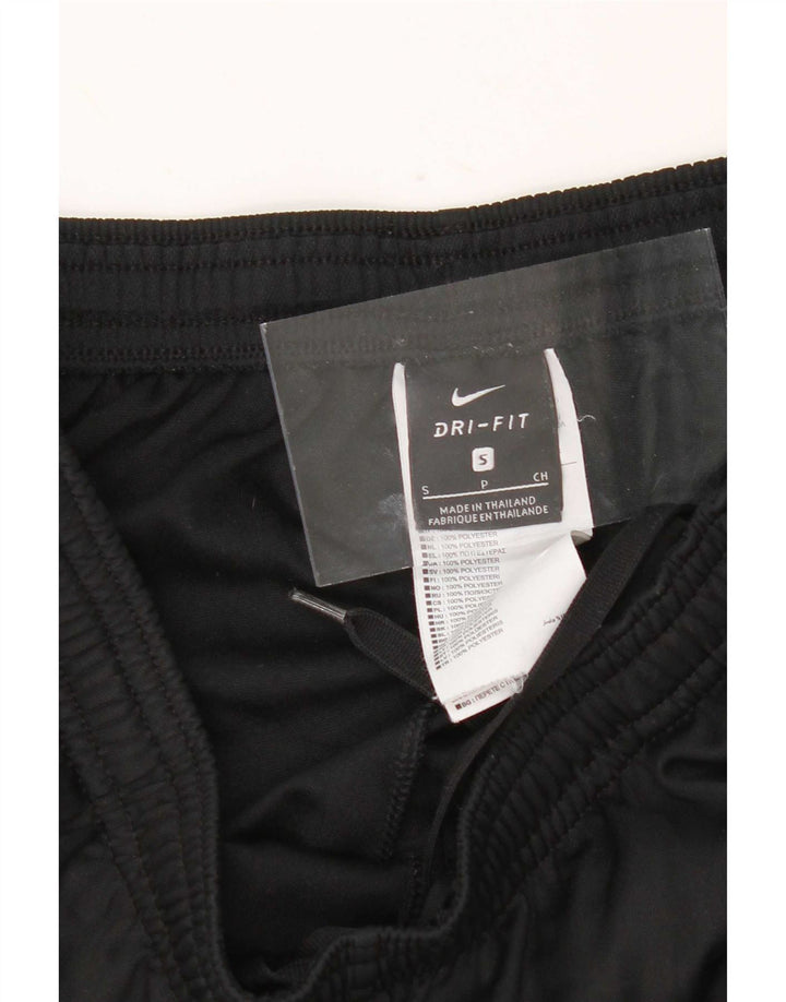 Pantaloni da tuta Nike Dri Fit da uomo piccoli in poliestere nero