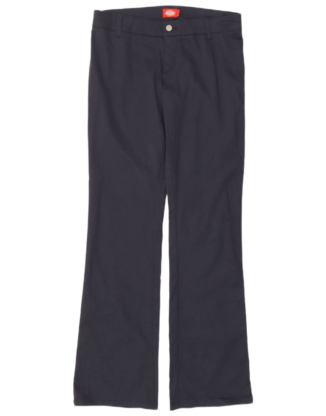 Dickies Pantaloni casual bootcut da donna US 9 medi W32 L33 Blu navy