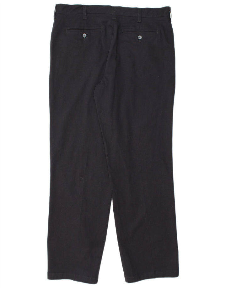 Pantaloni chino dritti da uomo LEE W34 L30 in cotone blu navy