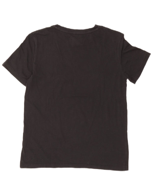 Calvin Klein Jeans Mens Graphic T-Shirt Top Small Black Cotton