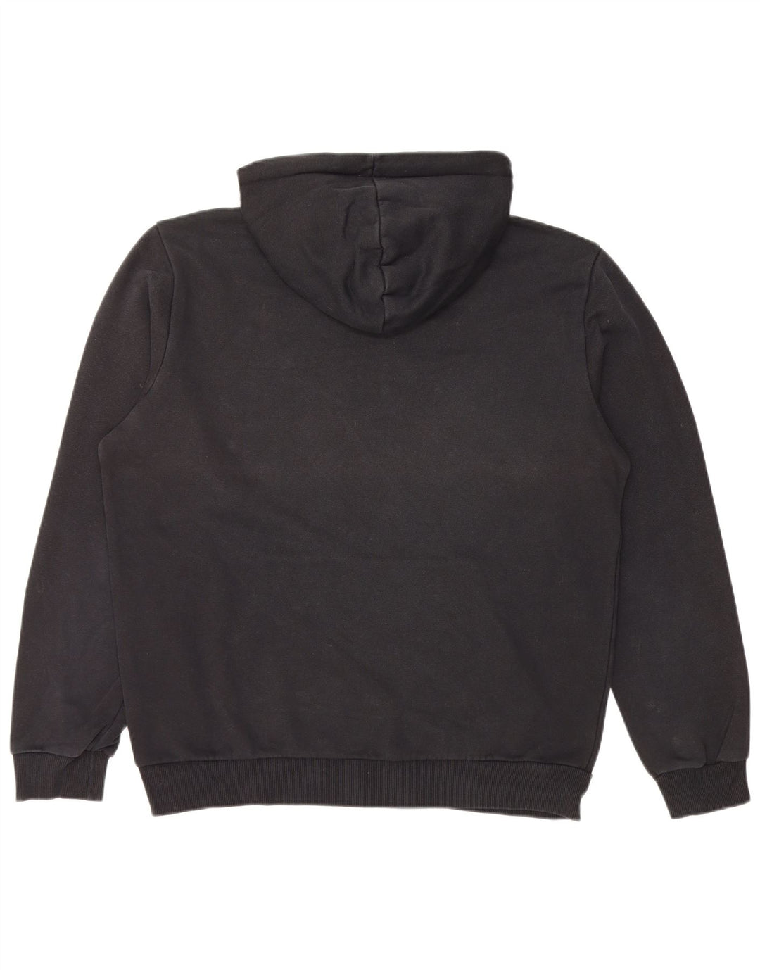 Felpa con cappuccio grafica PUMA da uomo, cotone nero medio