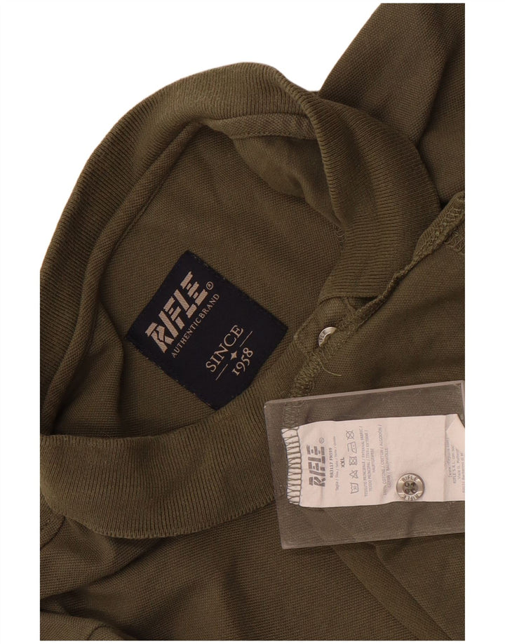 Polo da uomo Rifle 2XL cotone kaki