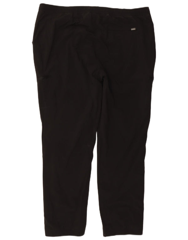 Pantaloni da tuta cargo da donna EDDIE BAUER US 22 3XL Poliestere nero