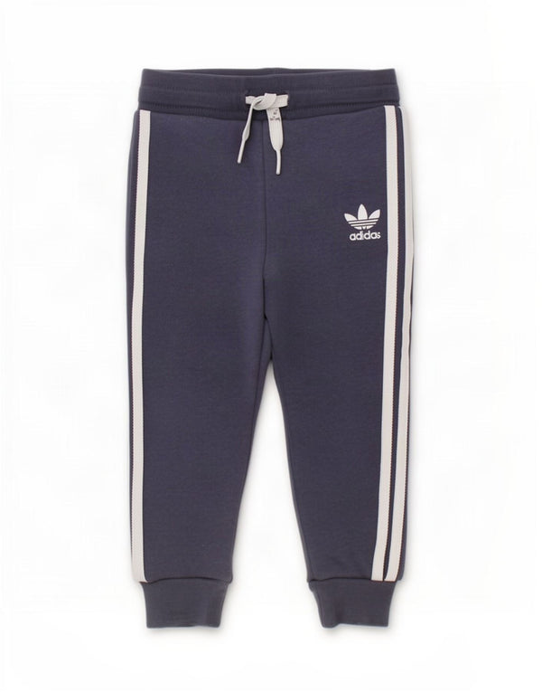 Pantaloni da tuta da jogging Adidas da bambino 6-9 mesi in cotone blu