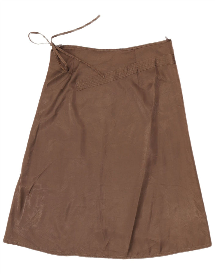 Gonna a trapezio da donna Benetton W28 medio kaki