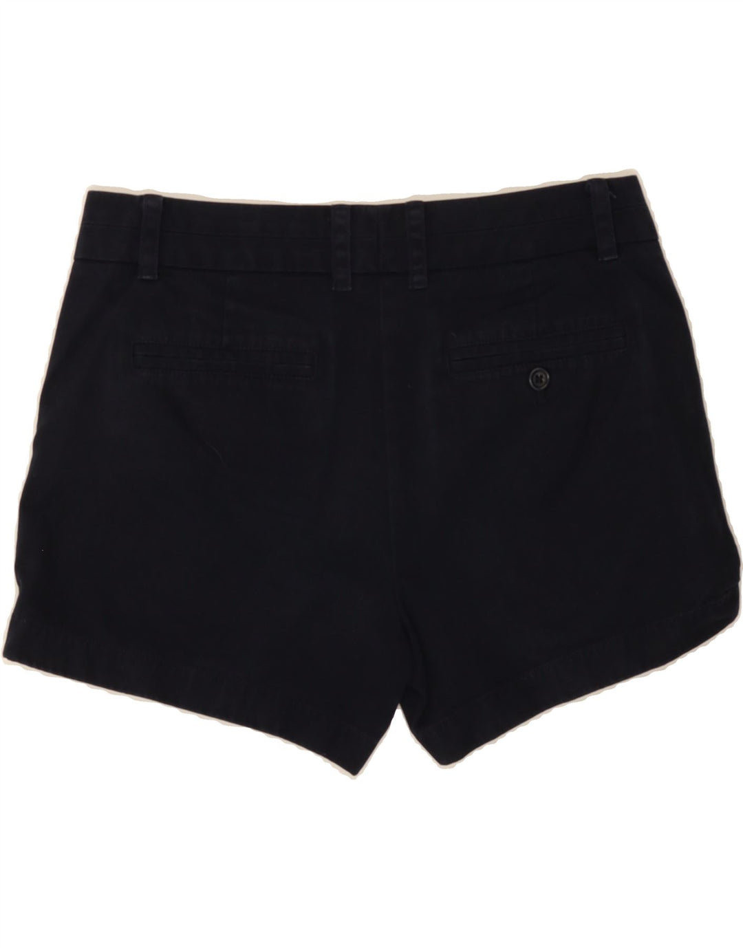 J. CREW Womens Chino Shorts US 4 Small W32  Navy Blue Cotton Vintage J. Crew and Second-Hand J. Crew from Messina Hembry 